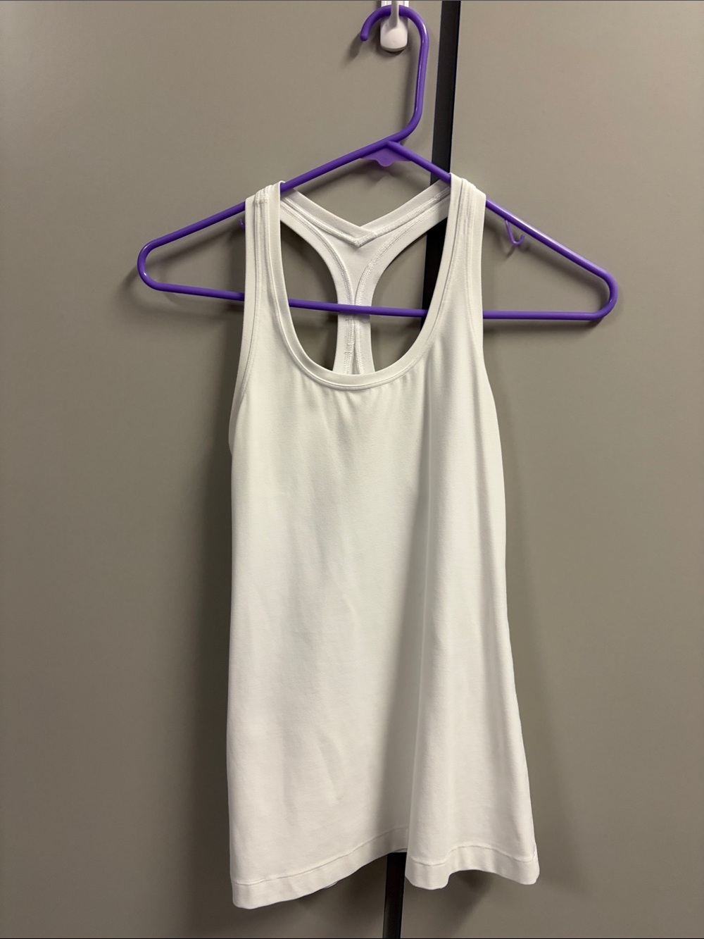 lululemon athletica White Racerback Tank